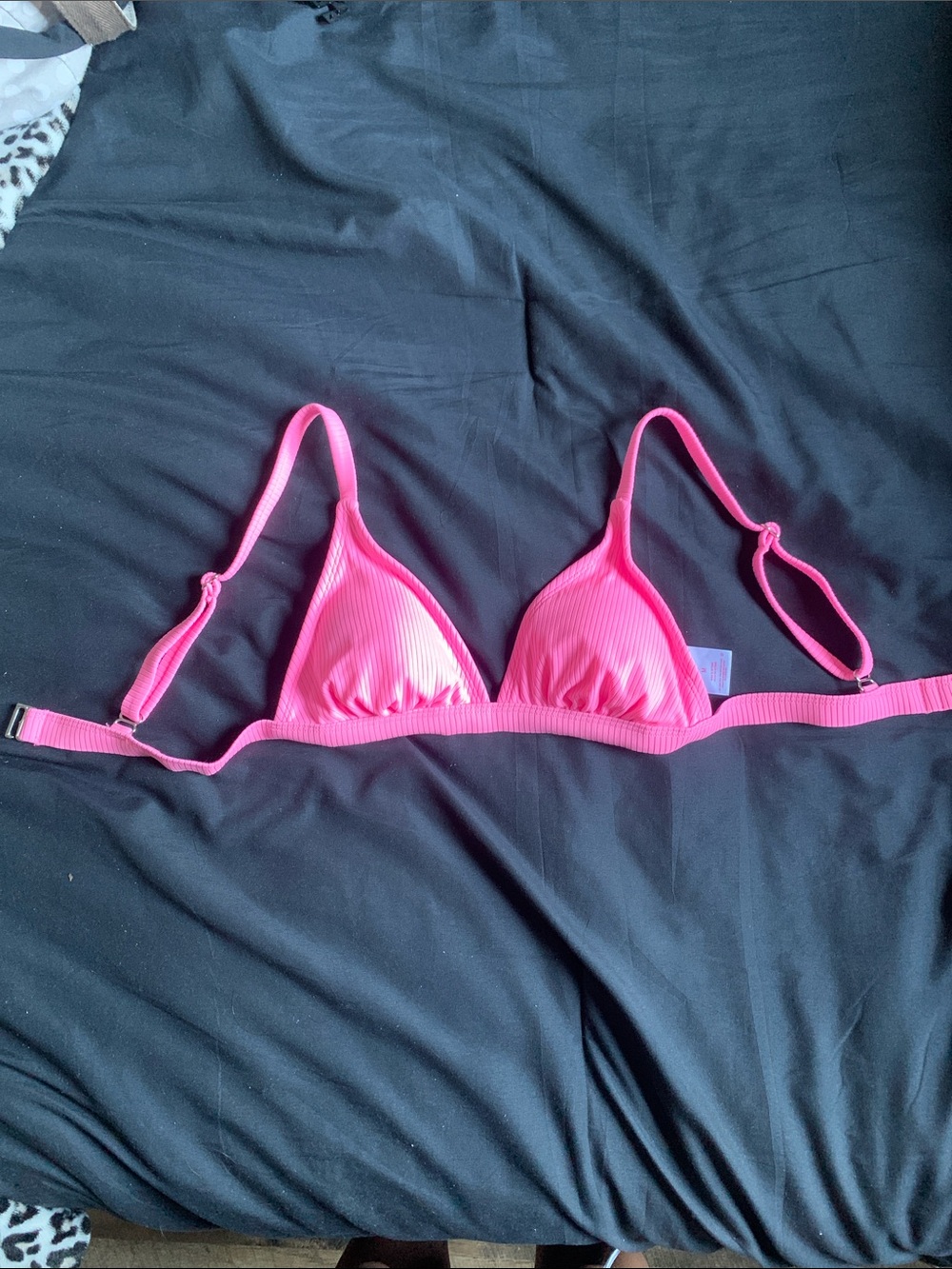 Women's Pink Triangle Bralette - TARGET